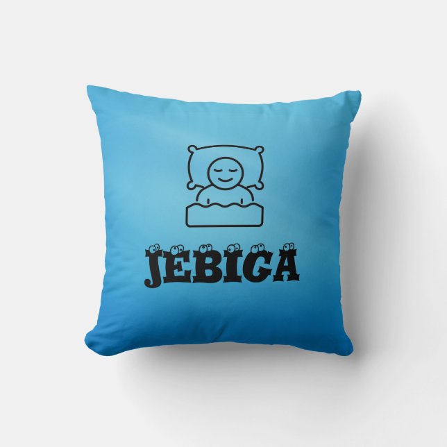 JEBIGA párna Throw Pillow (Front)