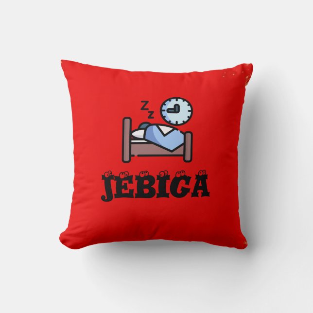 JEBIGA párna Throw Pillow (Front)