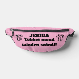 JEBIGA Többet mond minden szónál! oldaltáska Fanny Pack