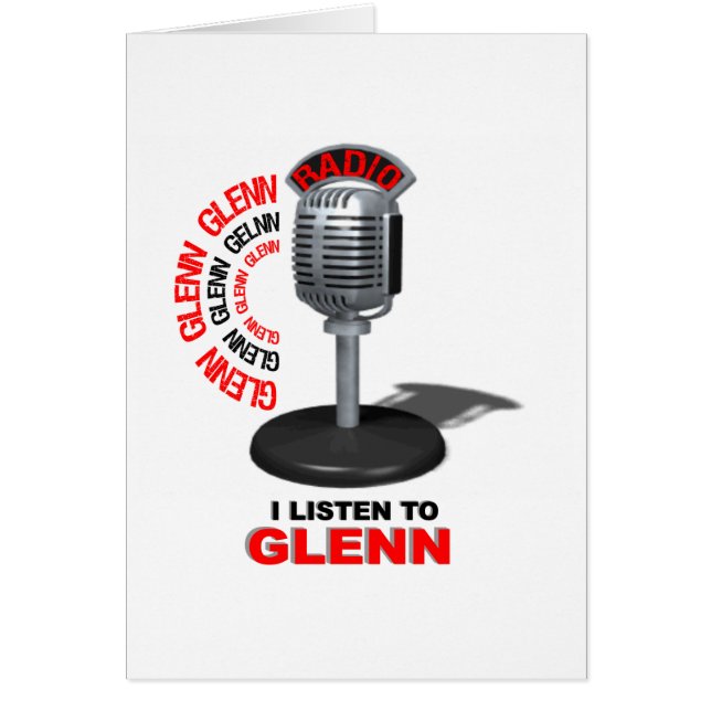 J'écoute Glenn (Devant)