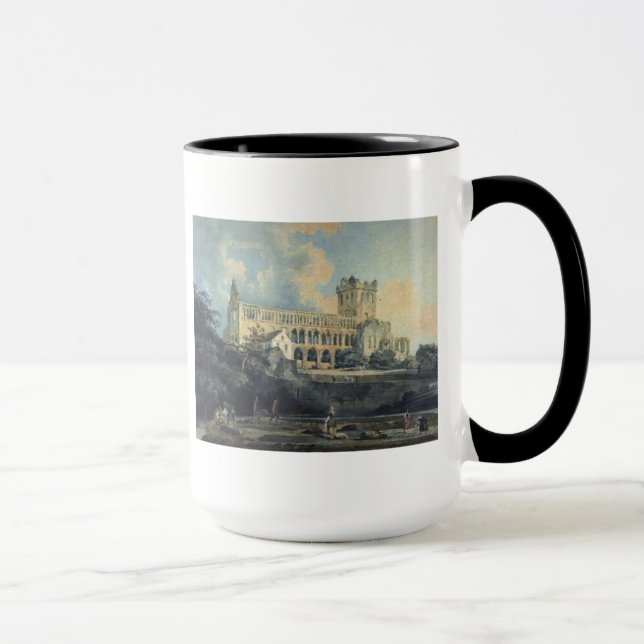 Jedburgh Abbey by Thomas Girtin Mug (Right)