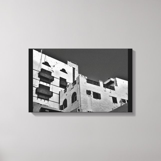 Jeddah Apartments Canvas Print (Front)