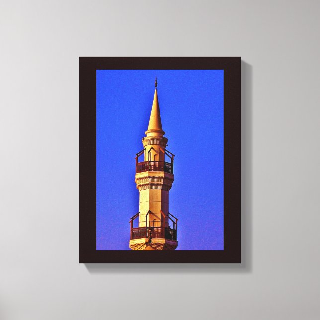 Jeddah Minaret Canvas Print (Front)