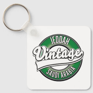 jeddah saudi arabia logo keychain