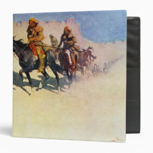 Jedediah Smith making his way across the desert Binder