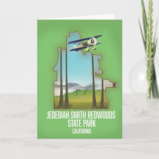 Jedediah Smith Redwoods State Park Card (Front)