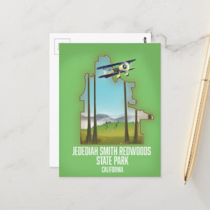 Jedediah Smith Redwoods State Park Postcard