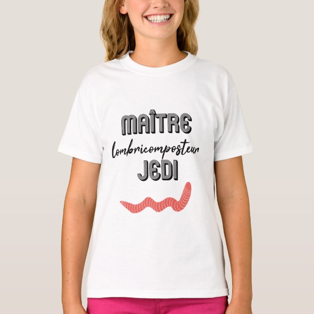 Jedi Master Vermicomposter T-Shirt (Front)