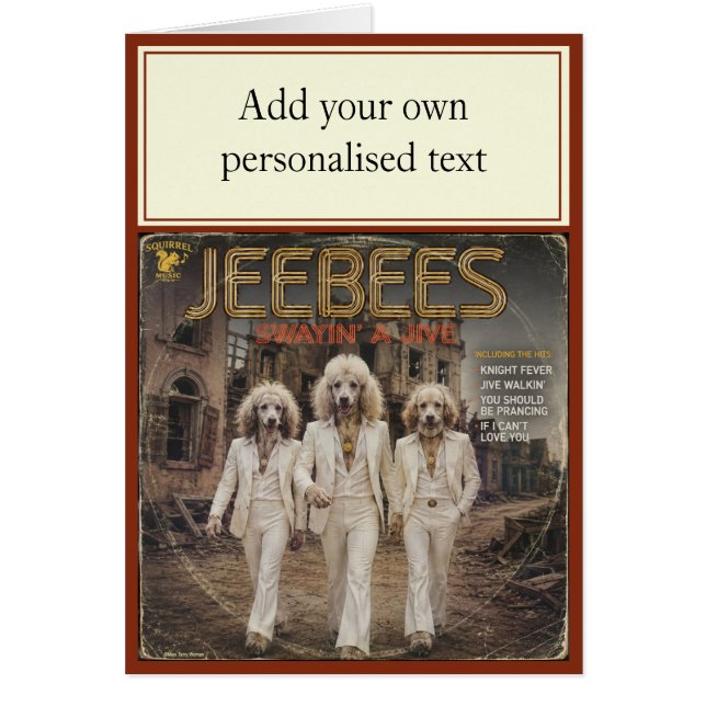 Jeebees Album: a Parody (Front)