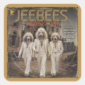 Jeebees Album: a Parody Square Sticker