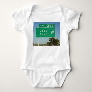 Jeep Road Sign Infant Creeper