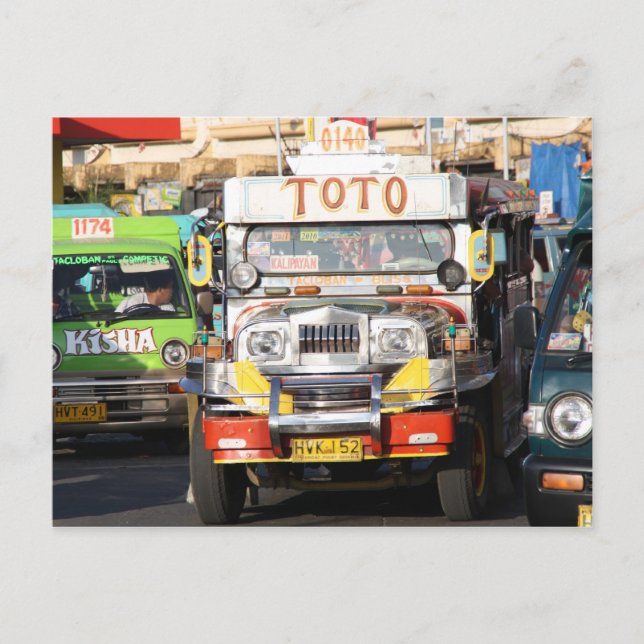 Jeepney Postcard (Front)
