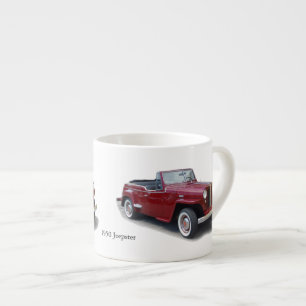 Jeepster espresso mug 1950