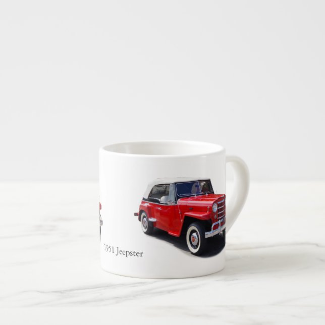 Jeepster espresso mug 1951 (Devant droit)
