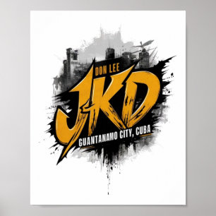 Jeet Kune Do Guantanamo City Cuba  Poster