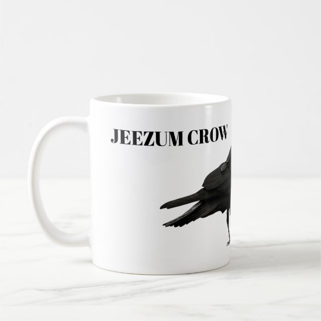 Jeezum Crow Mug (Left)