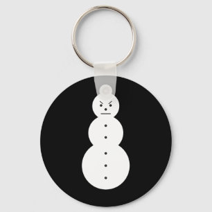 Jeezy Snowman - Hiphop Angry Snowman Jeezy Christm Keychain