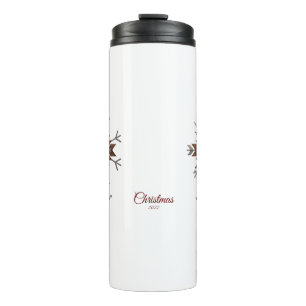 Jeff and Deedee travel nug Thermal Tumbler