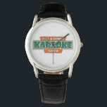 Jeff & Donna Karaoke  Watch<br><div class="desc">Jeff & Donna Karaoke Show Branded watch design</div>