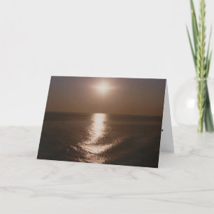 Jeff Price sunset Card