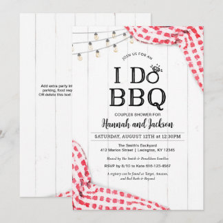 J'Effectue Une Invitation BBQ