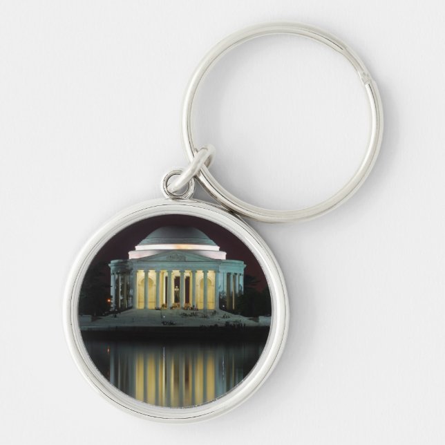 Jefferson Memorial Keychain (Front)