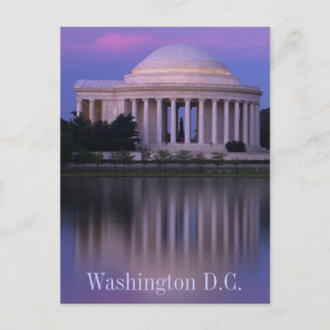 Jefferson Memorial Postcard (Front)