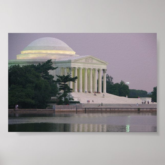 Jefferson memorial poster (Front)