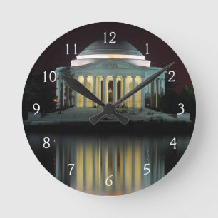 Jefferson Memorial Round Clock