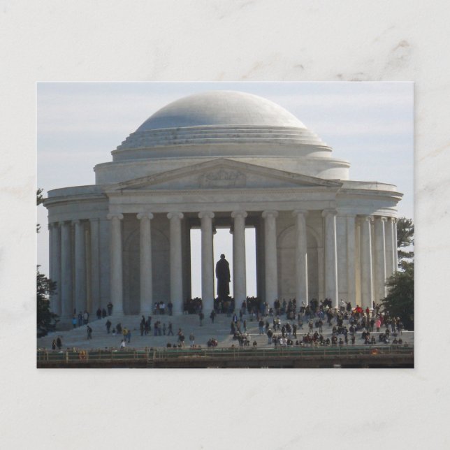 Jefferson Memorial Washington DC 002 Postcard (Front)