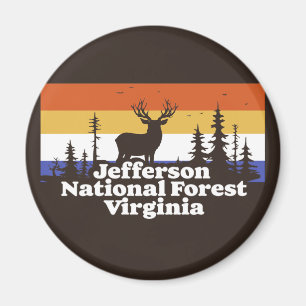 Jefferson National Forest Virginia Magnet