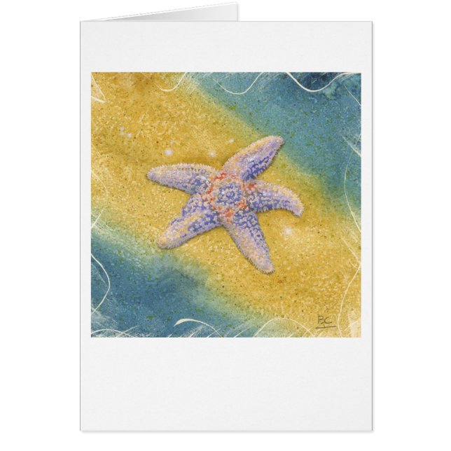 JEFFERSON STARFISH ROCKS CRANE BEACH Card (Front)