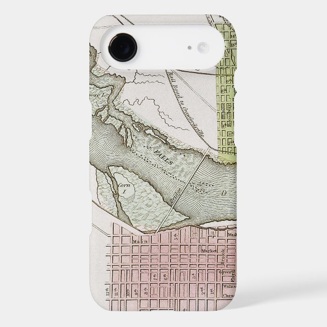 JEFFERSONVILLE, INDIANA: MAP Case-Mate SAMSUNG GALAXY CASE (Back)