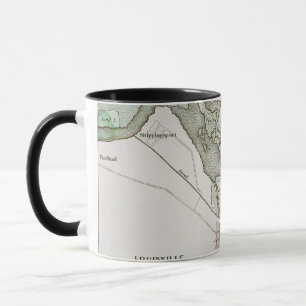 JEFFERSONVILLE, INDIANA: MAP MUG