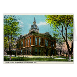 Jeffersonville, tribunal 1910 de l'Indiana Clark