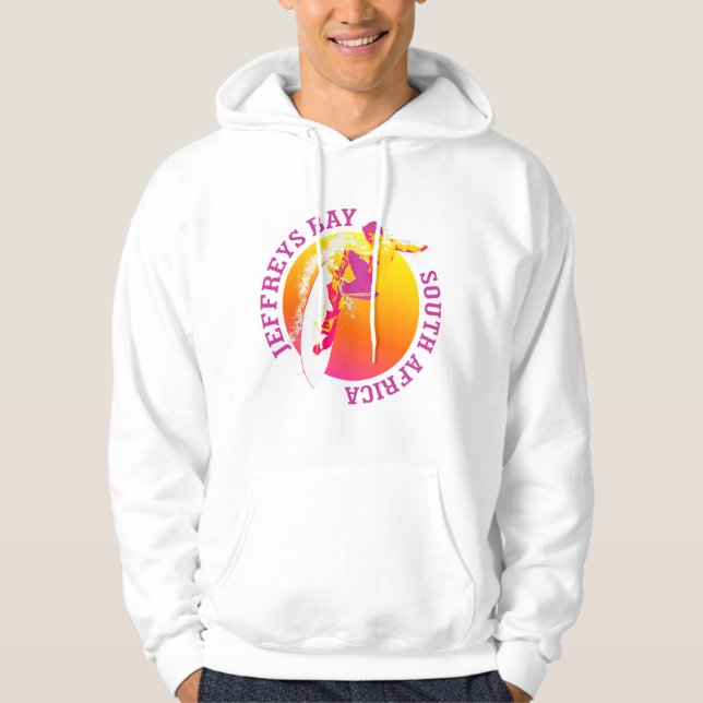 Jeffreys Bay - S Africa Hoodie (Front)