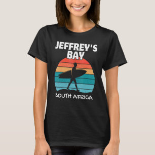 JEFFREY'S BAY SOUTH AFRICA Surf Vintage Retro Surf T-Shirt