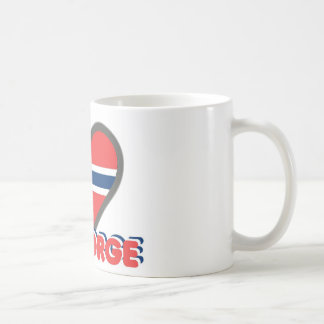 Jeg Elsker Norge (I Love Norway) Coffee Mug