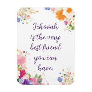 Jehovah is the best friend JW Magnet