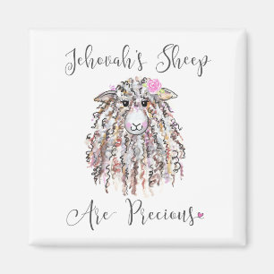 “Jehovah’s Sheep Are Precious” Magnet