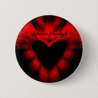 Jehovah-Shammah 2 Inch Round Button
