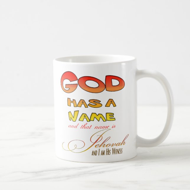 Jehovah's Witness Coffee Mug (Right)