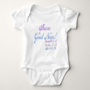 Jehovah's Witness Good News Baby Bodysuit
