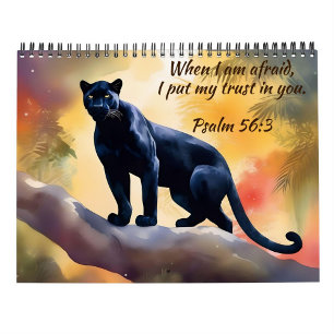 Jehovah's Witnesses 2024 Calendar - Psalm 56:3 