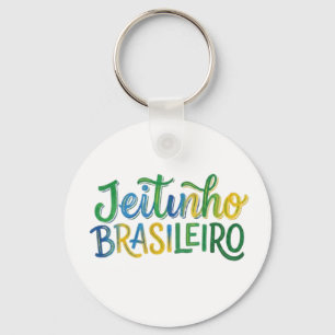 Jeitinho Brasileiro Keychain