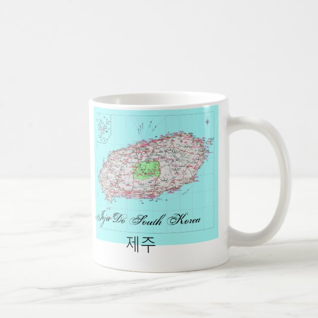 Jeju font la tasse de la Corée du Sud (Droite)