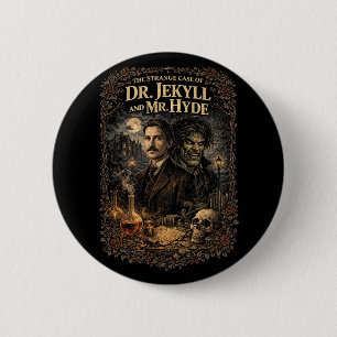 Jekyll and Hyde 2 Inch Round Button