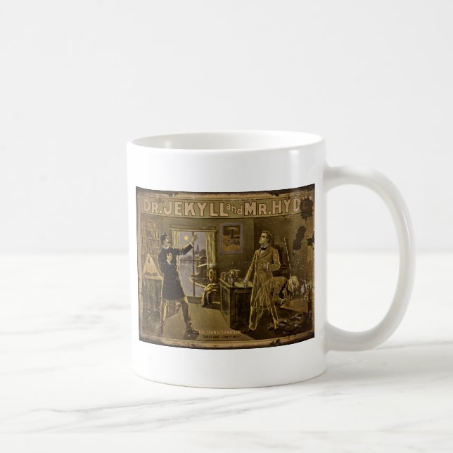 Jekyll and Hyde Poster art Coffee Mug (Right)