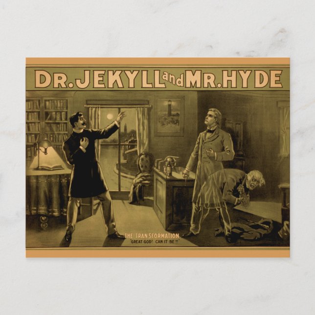 Jekyll & Hyde - Carte postale (Devant)