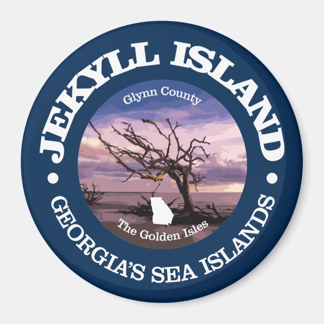 Jekyll Island (B) Magnet (Front)